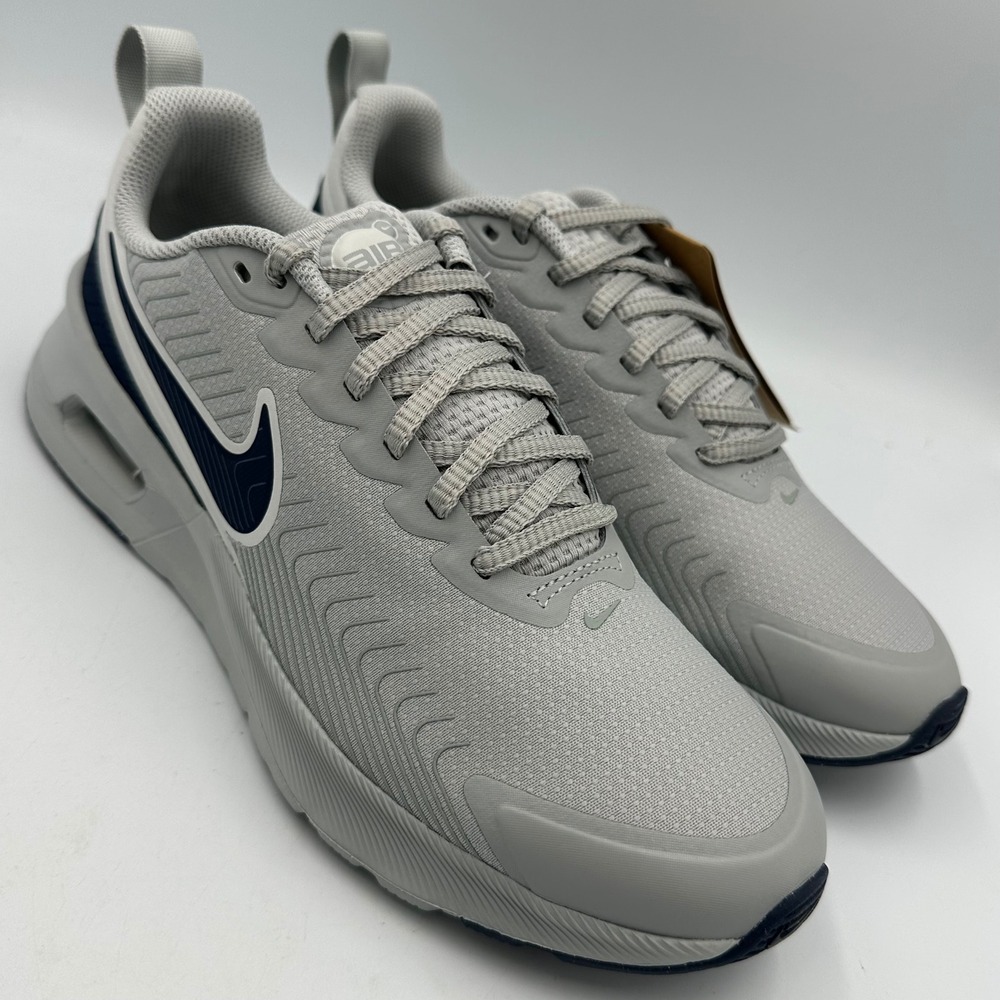Nike Air Max Nuaxis Grey Navy Running Sneakers NIB Men 8‎ Wmn 9.5 FD4329-003